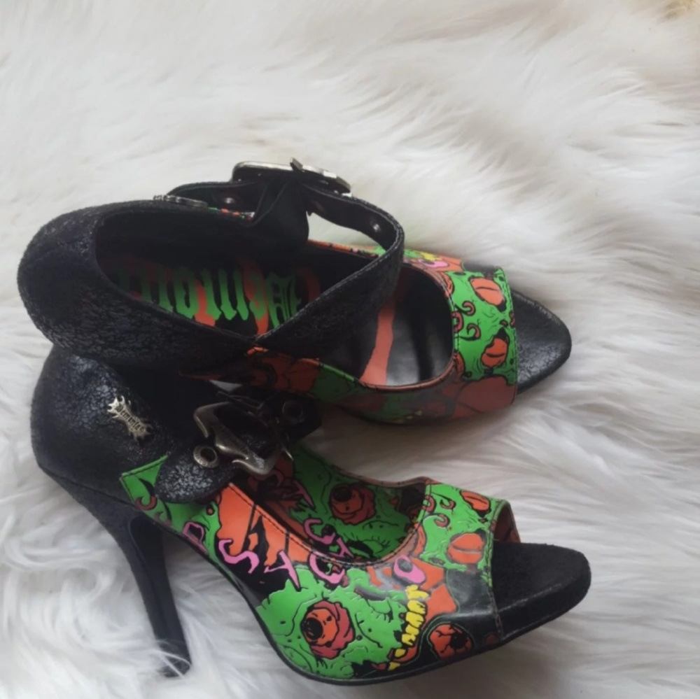 Demonia Zombie heels